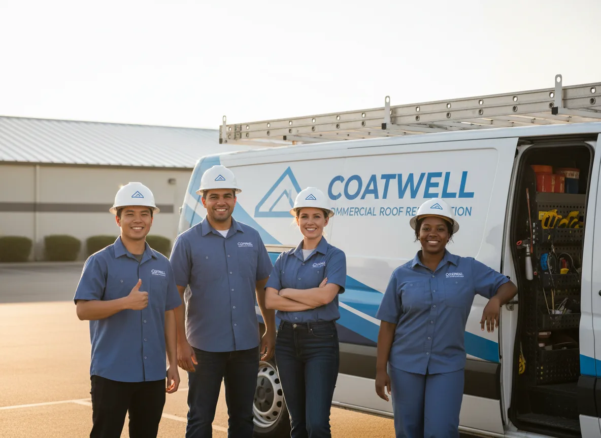 Commercial roof coating company in Padroni, CO